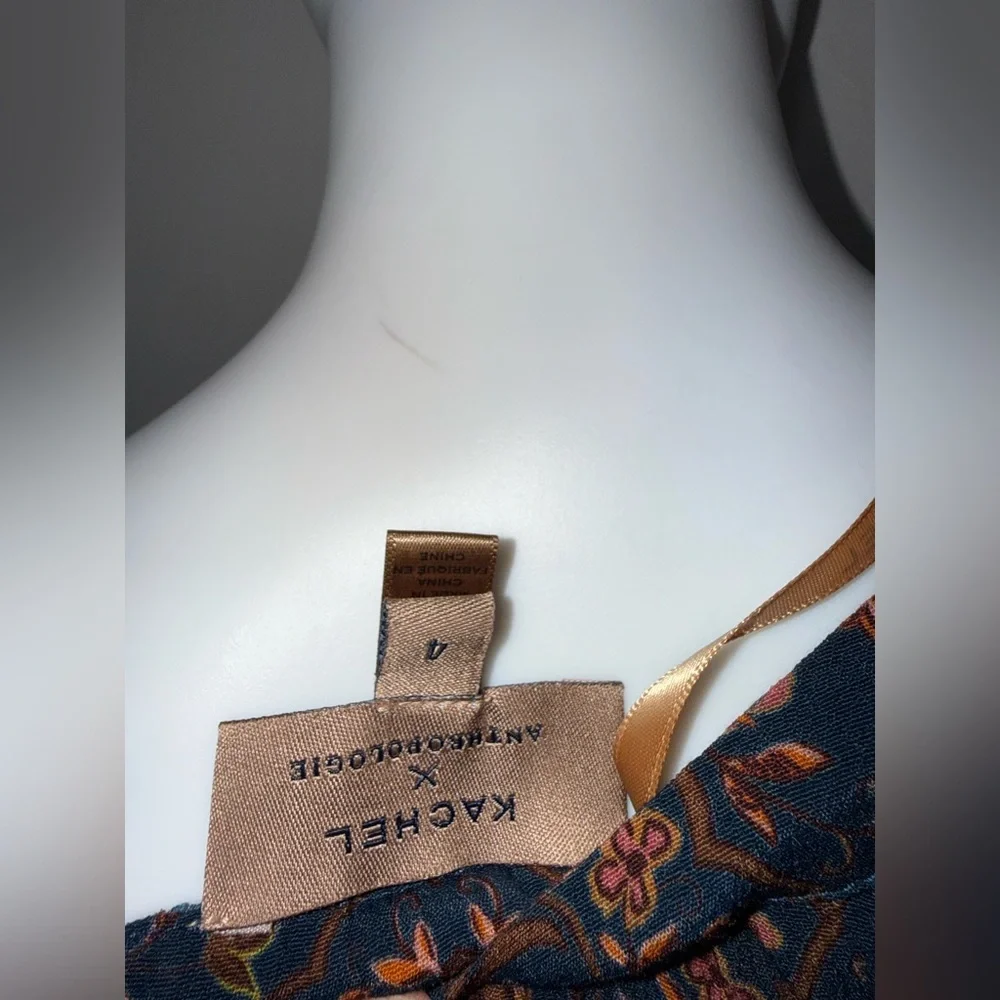 Anthropologie X Kachel Aleska Harvest Blouse 4 - Picture 7 of 7